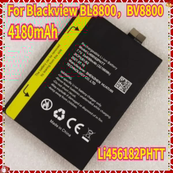 Blackview BL8800 Batteri, 4180mAh Kapacitet, CE Certificeret,4180mAh