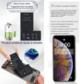 Miniatyrbild 3 av 4: INN Premium Ersättningsbatteri för iPhone XS Max 3174mAh Samma som Original Professional Tools Kit och skärmlim i
