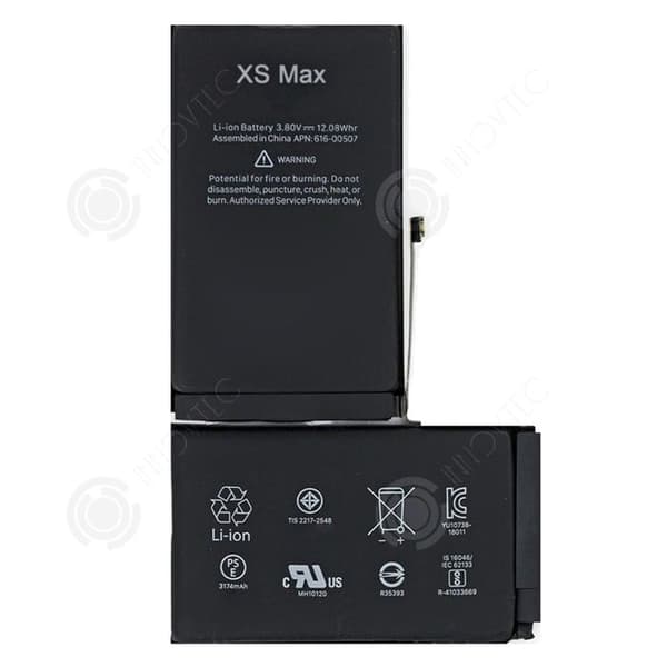 INN Premium Ersättningsbatteri för iPhone XS Max 3174mAh Samma som Original Professional Tools Kit och skärmlim i