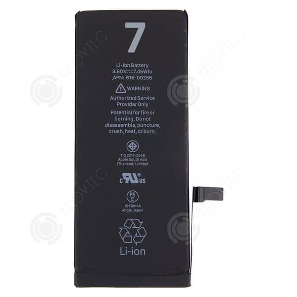 INN Premium Replacement Battery for iPhone 7 1960mAh identisk kvalitet med Toolkit Replacement Instructions