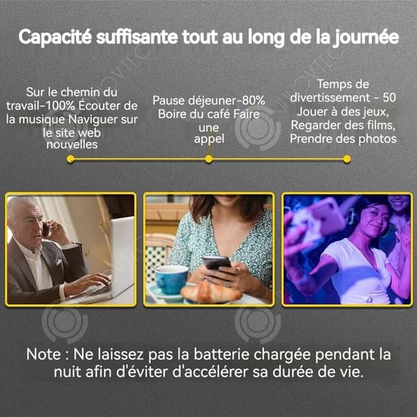 INN-batteri för iPhone 6S Plus 2750mAh Li-ION-batteri med hög kapacitet med Toolkit-batteribytesanvisningar