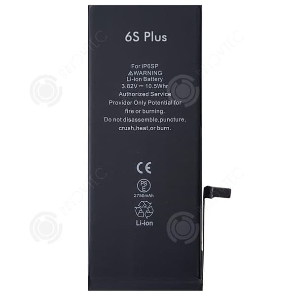 INN-batteri för iPhone 6S Plus 2750mAh Li-ION-batteri med hög kapacitet med Toolkit-batteribytesanvisningar