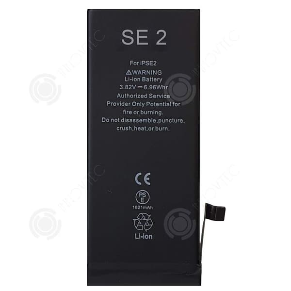 INN Premium Ersättningsbatteri för iPhone SE2 1821 mAh Samma som Original Professional Tools Kit och skärmlim ingår