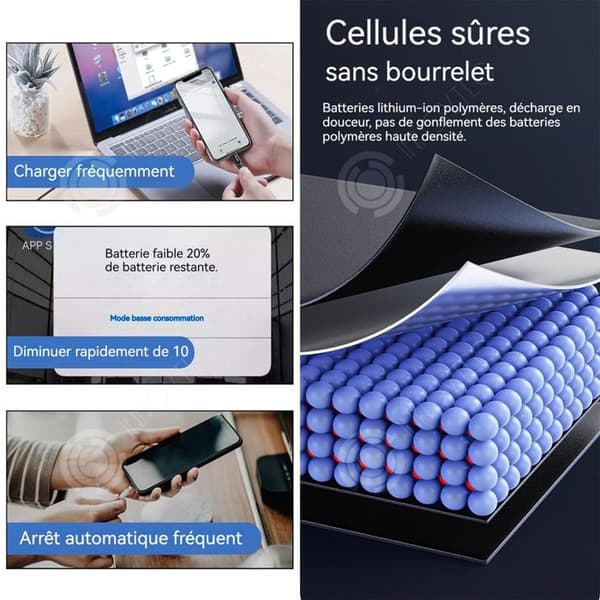 INN Premium Ersättningsbatteri för iPhone 13 Pro Max 4352mAh Samma som Original Replacement Tool Kit och instruktioner