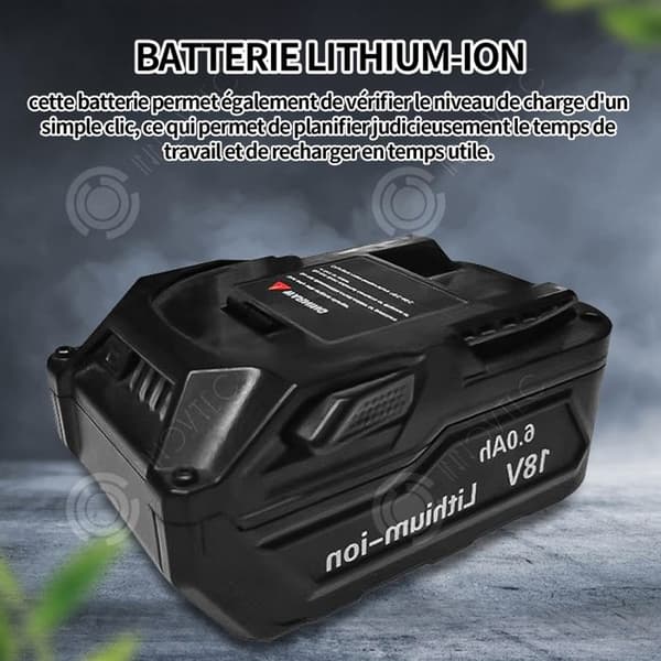 INN-batteri 18V 6,0Ah 6000mAh byte av elverktygsbatteri R840083 litiumjonbatteri elverktyg batteribyte