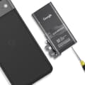 Miniatyrbild 3 av 4: Intern batteri för Google Pixel 8 4575mAh modell GS35E Google svart
