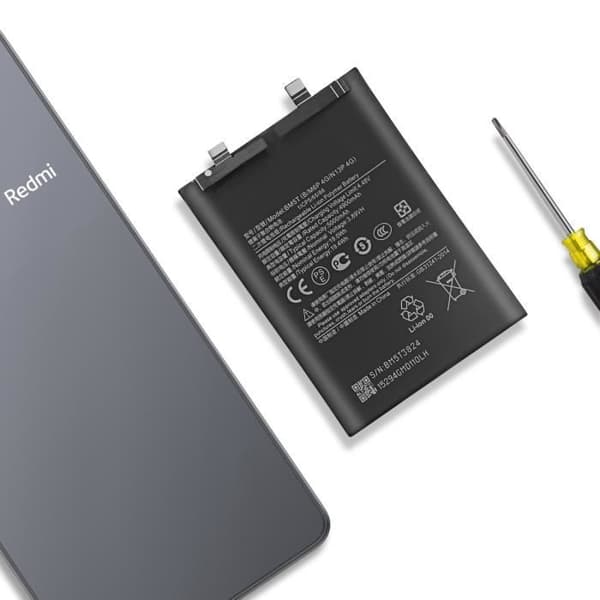 Internbatteri för Xiaomi Redmi Note 13 Pro 4G 5000mAh modell BM5T Svart