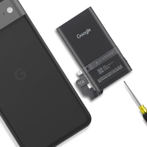 Interna batteri för Google Pixel 8 Pro 5050mAh modell GUKD8 Google Svart