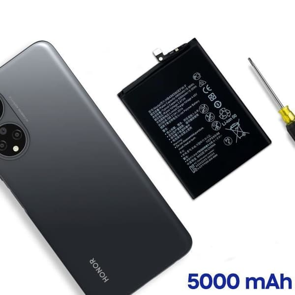 Batteri för Honor 70 Lite / X8 5G och X7 5000mAh modell HB496590EFW Honor Svart