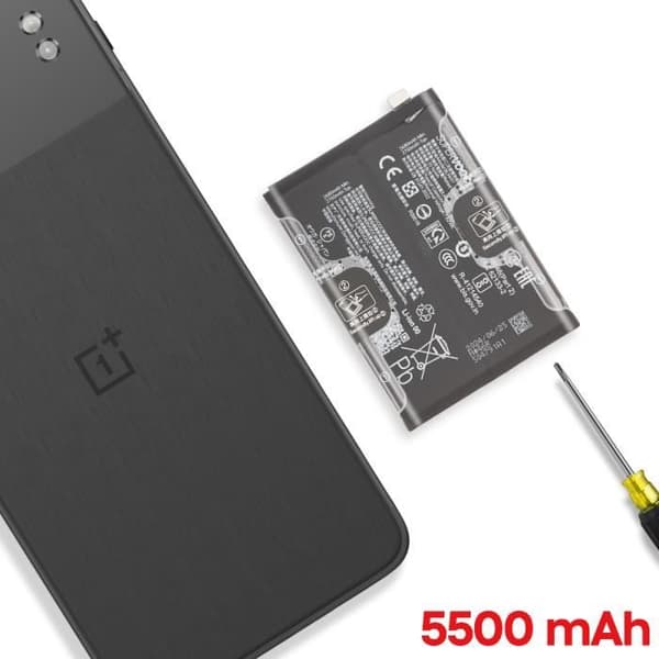 Interna Batteri för OnePlus Nord 4 5500mAh Original BLPA97 Oneplus Svart