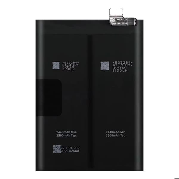 Interna batteri för Oppo Find X5 Pro 5000mAh BLP889 Svart