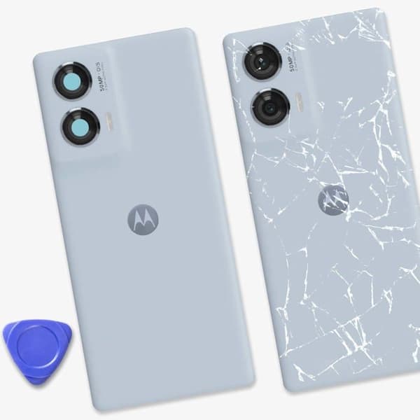 Ersättningsbatteri för Motorola Edge 50 Fusion Blå