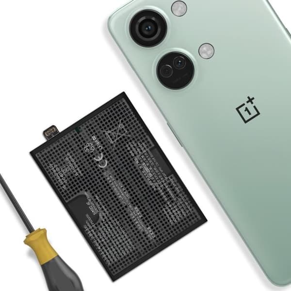 Internbatteri för OnePlus Nord 3 5G 5000mAh modell BLP925 Svart
