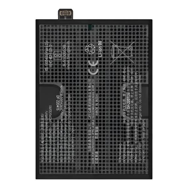 Internbatteri för OnePlus Nord 3 5G 5000mAh modell BLP925 Svart