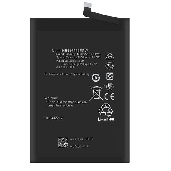 Internbatteri för Honor 200 Lite 4500mAh modell HB416594EGW Svart