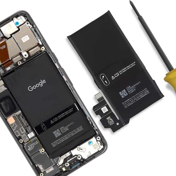 Internbatteri för Google Pixel 8 Pro 5050mAh modell GUKD8 Svart