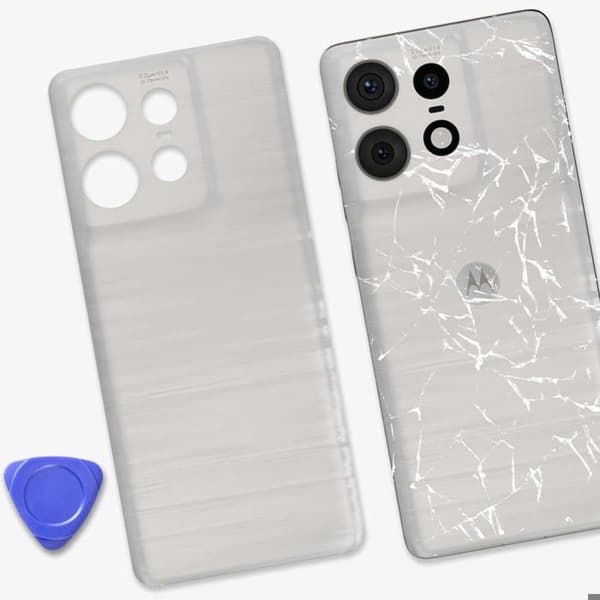 Ersättningsbatteri för Motorola Edge 50 Pro Vit