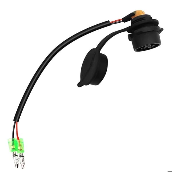 Port för laddning för Dualtron Togo och Togo Ltd 48V Original Minimotors Svart