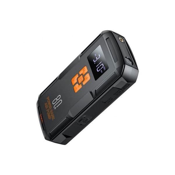 Hoco QS2 2 i 1 Bärbar smart Nödbatteri, Luftpump, ficklampa och Power Bank