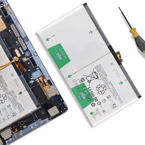 Interna batteri för Galaxy Tab S10 Ultra 11200mAh modell EB-BX926ABE Vit