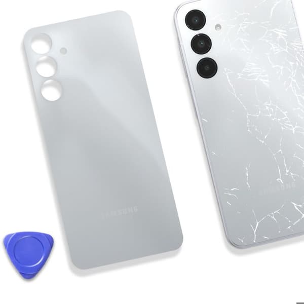 Batteri-cache för Samsung Galaxy A16 Original Service Pack Samsung Grå