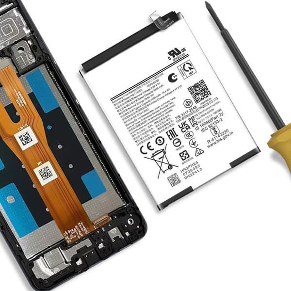 Interna batteri för Samsung Galaxy A06 5000mAh modell HQ-7160SS Vit