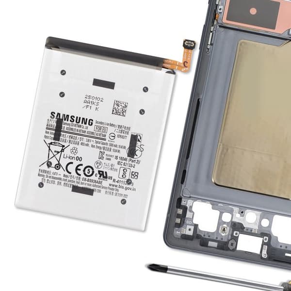 Interna batteri för Galaxy S25 Ultra 5000mAh EB-BS938ABE Original Samsung Vit