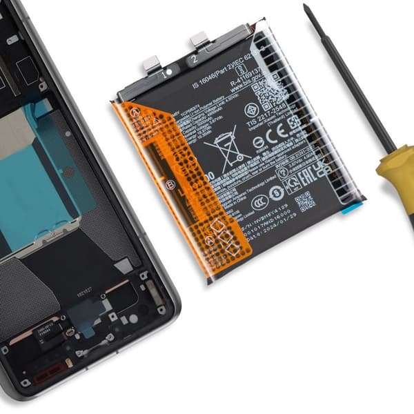 Interna batteri för Xiaomi 14 Ultra 5000mAh modell BM5Y Original Xiaomi Svart
