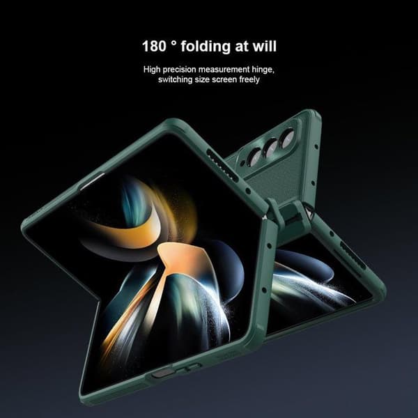 Nillkin Super Frosted Baksida för Samsung Galaxy Z Fold 4 Svart