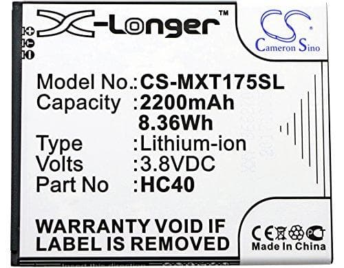Motorola HC40 litiumjonbatteri för Moto C, Moto M2C63 2350mAh
