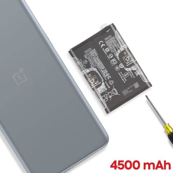 Interna Batteri för OnePlus Nord 2 4500mAh Original BLP861 Oneplus Svart