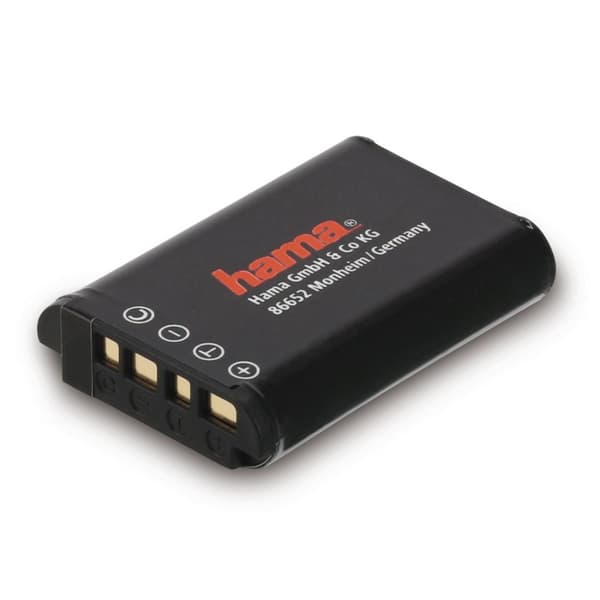 Hama DP 460 - Batteri - Li-Ion - 1090 mAh - 3,9 Wh - sort - til Sony ZV-1, Cyber-shot DSC-HX95, HX99, RX100, WX700, Handycam HDR-CX470, VLOGCAM ZV-1G