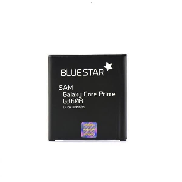 BlueStar Batteri mobil Samsung G360 G361 Galaxy Core Prime G3606 G3609 G360F 1700 mAh Li-Ion analog EB-BG360BBE