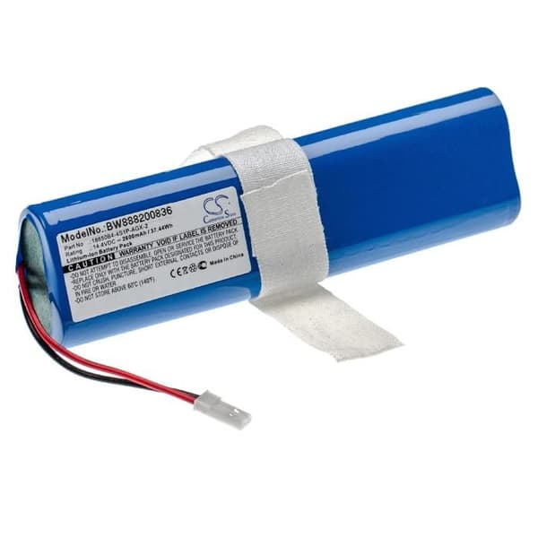 vhbw Batteri kompatibel med iLife V3s Pro, V50, V5s Pro, V8s, X750 dammsugare, hushållsrobotar (2600mAh, 14,4V)
