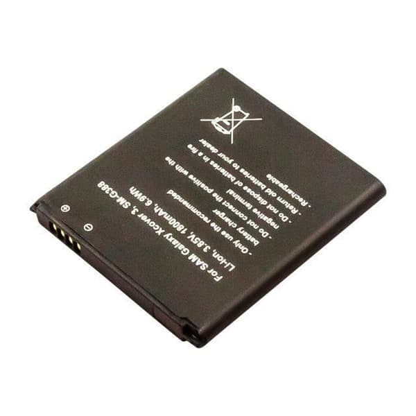 Mikrobatteri 6,9 Wh Li-Ion-telefonbatteri för Samsung Galaxy Xcover 3
