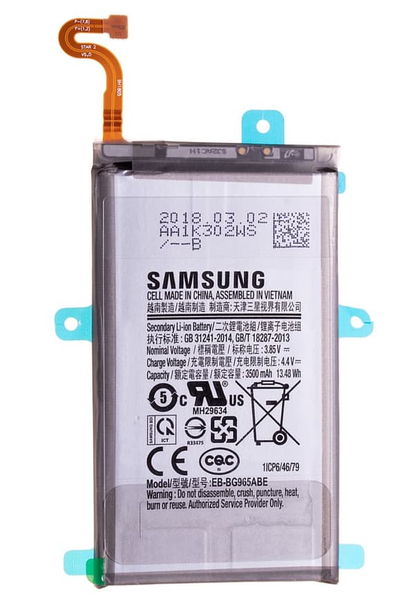 Originalt batteri EB-BG965ABE til Samsung Galaxy S9 Plus SERVICE PACK