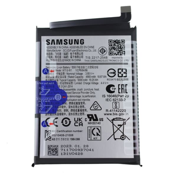 Originalt batteri GH81-23314A til Samsung Galaxy A14 SM-A146 SERVICE PACK