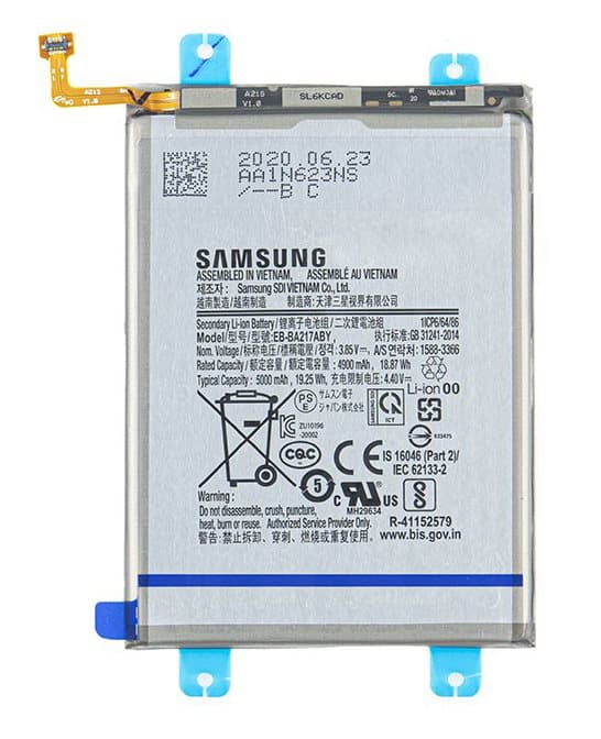 Originalbatteri EB-BA217ABY för Samsung Galaxy A21s/A12/A13 SERVICE PACK
