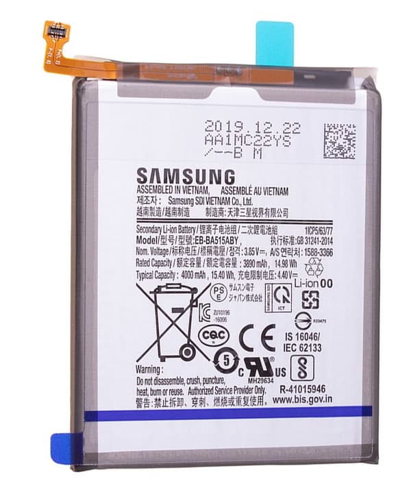 Originalt batteri EB-BA515ABY til Samsung Galaxy A51 SM-A515 SERVICE PACK