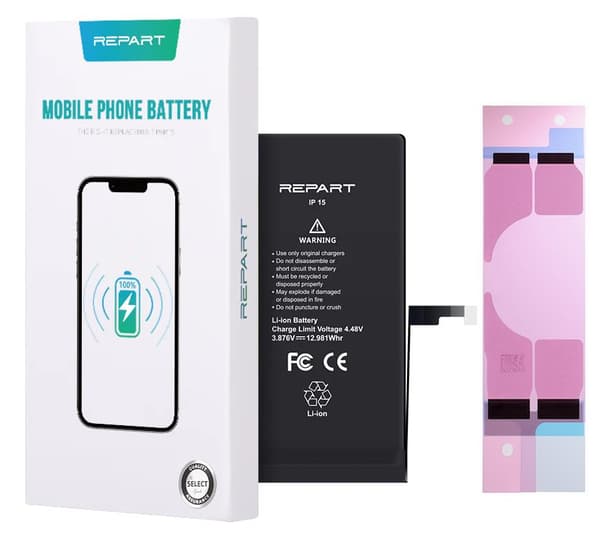 Akku Apple iPhone 15:lle 3349mAh JÄLLEENMYYNTI