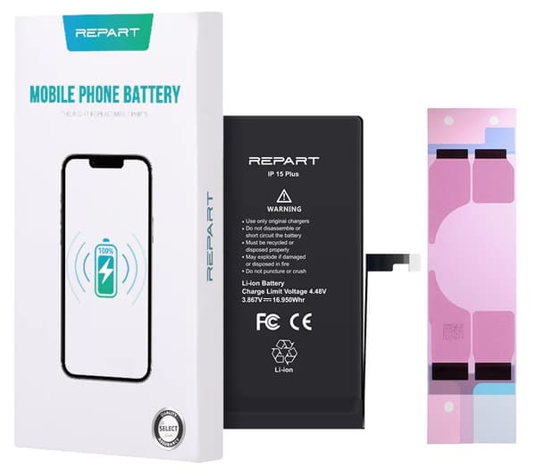 Akku Apple iPhone 15 Plus -akku 4383mAh JÄLLEENMYYNTI