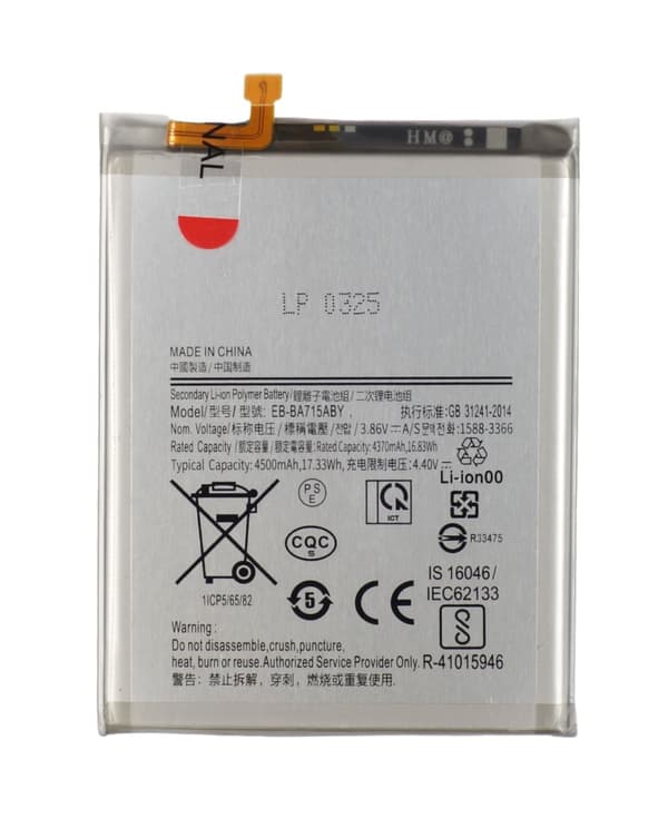 Batteriakkumulator til Samsung Galaxy A71 5G SM-A715 3.86V 4500mAh
