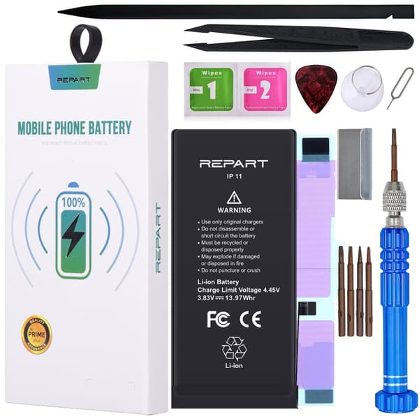 Batteri för Apple iPhone 11 REPART 3650mAh större kapacitet