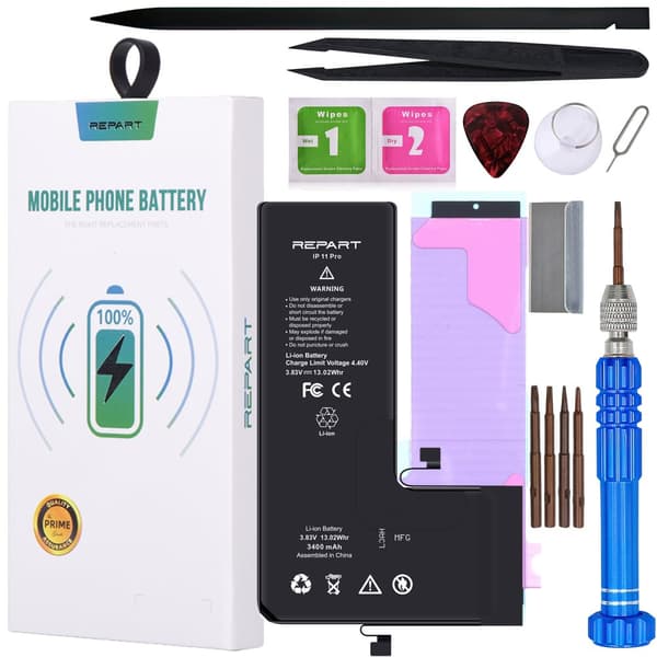 Batteri för Apple iPhone 11 Pro REPART 3400mAh större kapacitet