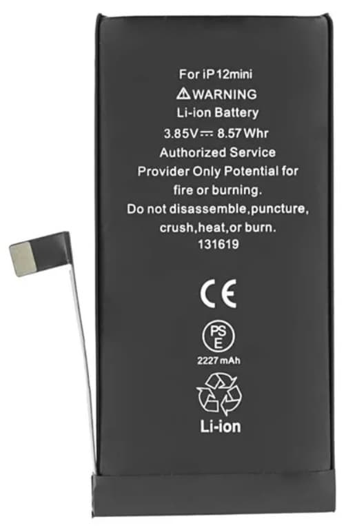 Batteri til Apple iPhone 12 mini 2227 mAh