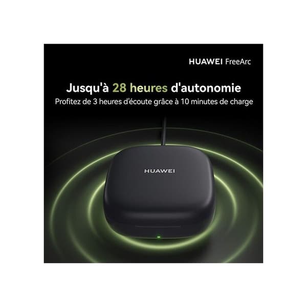 Trådlösa hörlurar Huawei FreeArc svart (Black)