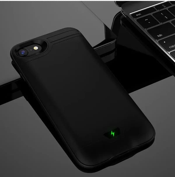 Batterifodral, 8000mAh kapacitet, slimmad design,För iPhone6 7 8 se23-a