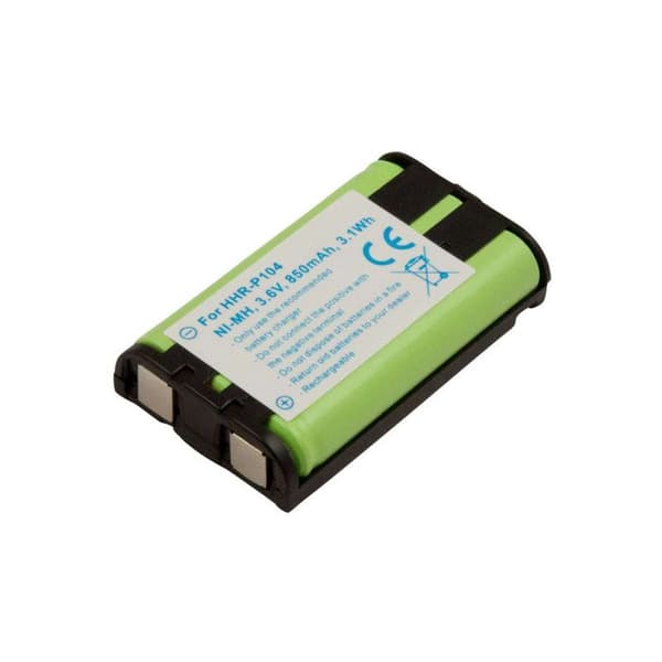 Batteri 3,6V kompatibel för Panasonic KX-TG2312 850mAh 3.1Wh i Ni-MH