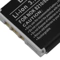Miniatyrbild 3 av 3: Ersättningsbatteri för Nokia 8210 / 8850 Li-ion 3,7V 1000mAh 3,7Wh