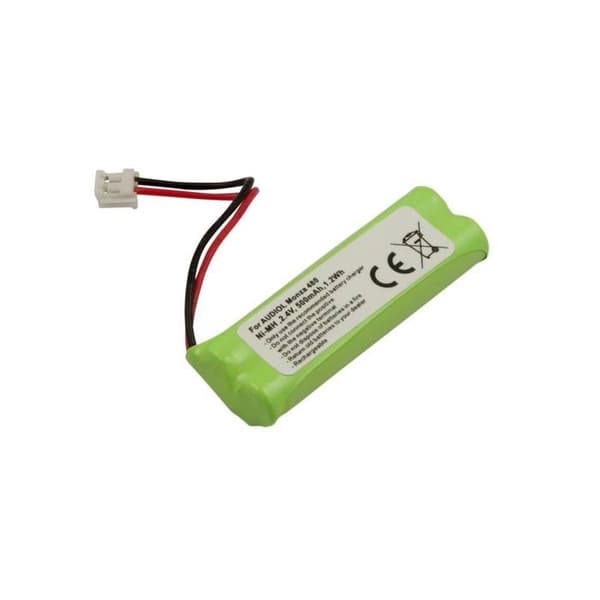 Batteri för trådlös telefon för Audioline Monza 480 2.4V 500mAh NiMH